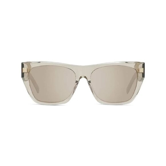 NEW GIVENCHY SUNGLASSES BEIGE BROWN WOMEN EYEWEAR GIVENCHY GV40061U 45G
